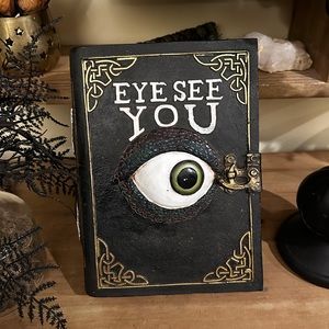 Creepy Faux Spell Book